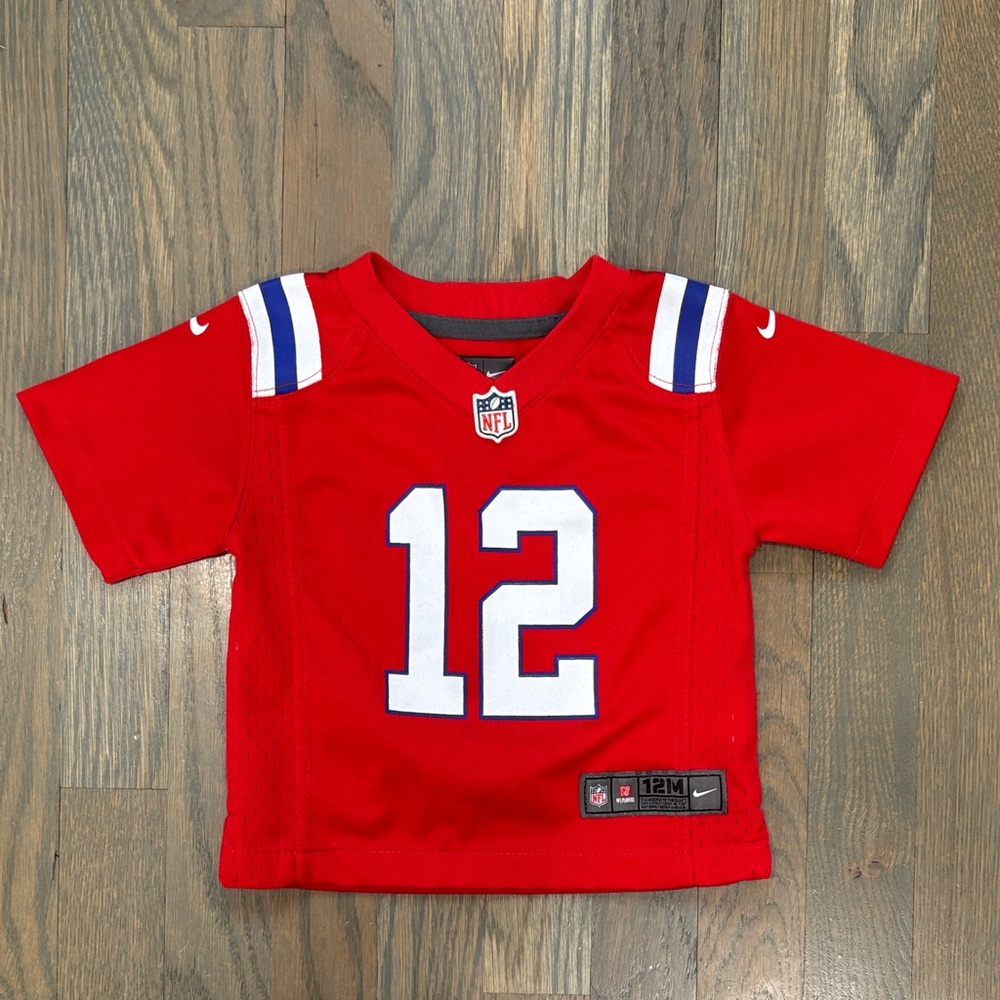 Nike Kids throwback tom Brady jersey